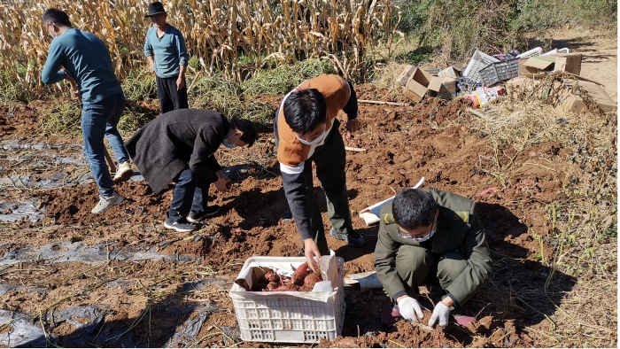 玉田北养护工区：助农小事显真情2