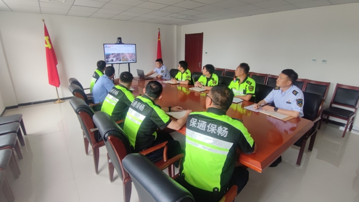 C:\Users\Administrator\Desktop\京哈北线分公司指挥调度中心：以学促防 全力保障汛期公路安全畅通\1